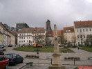 Blick vom Makrtplatz zur Burg Blick vom Makrtplatz zur Burg